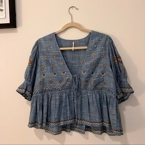 FREE PEOPLE BLOUSE